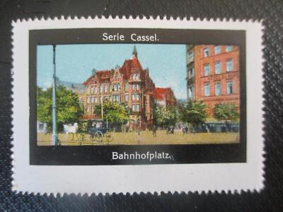 (13299) Reklamemarke - Cassel - Bahnhofplatz