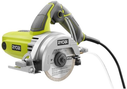 Ryobi 4 in. Tile Saw Handheld Powerful 