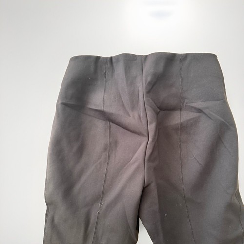 Pantalone leggings elasticizzato Theory nero taglia P XS orlo a spacco business casual - Foto 6 di 6