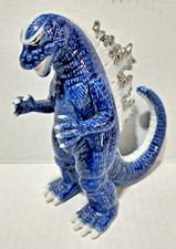 VINTAGE Porcelain Godzilla Kaiju BLUE Figure Made in Japan 5-1/4" Rare 1960