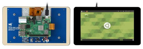 Raspberry Pi 7" kapazitives Touch-Display 800×480 WaveShare 19885 - Bild 7 von 12
