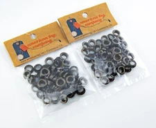 1/4" Craft Eyelets by American Tag Co Aluminum with Antique Brass Finish 100pc