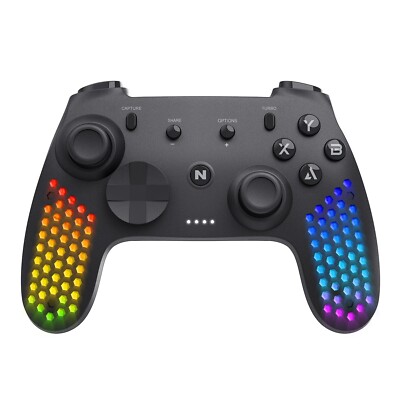 Controller NiTHO Wireless Hexagonal Gaming Joystick for PC/Switch/Android/iOS