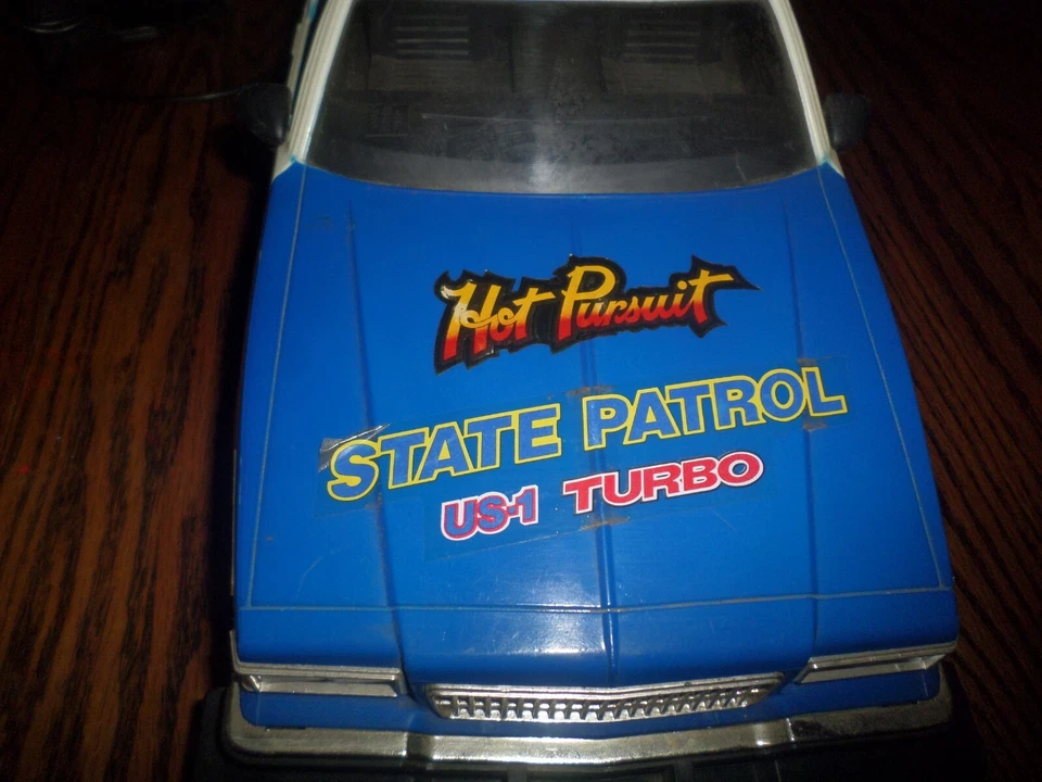 VTG NEW BRIGHT Radio Remote Control RC State Patrol Police Car HOT PURSUIT Works - Image 3 of 4