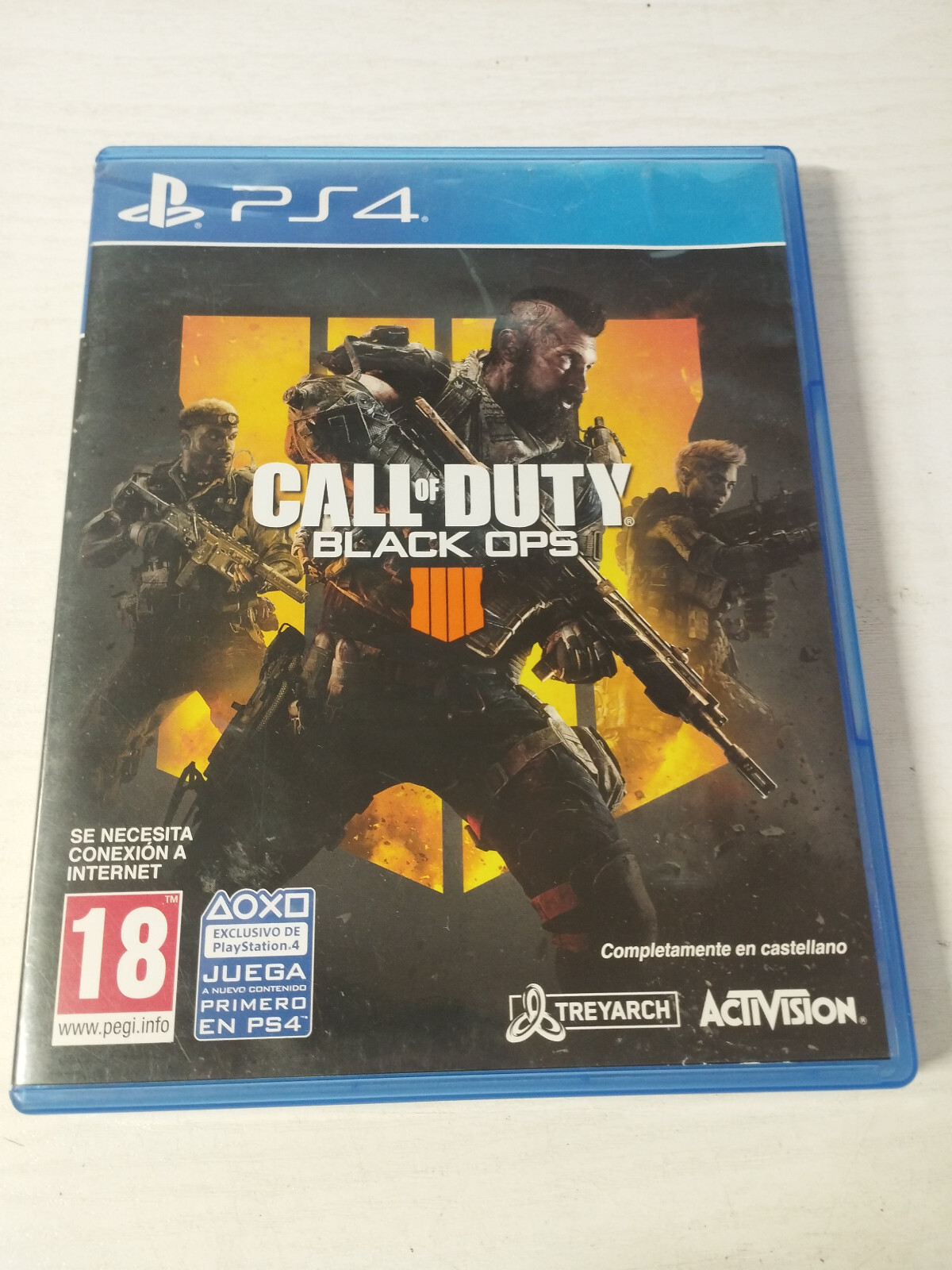CALL OF DUTY Black Ops IIII Activision - Juego PS4 Edicion En Español PAL Am