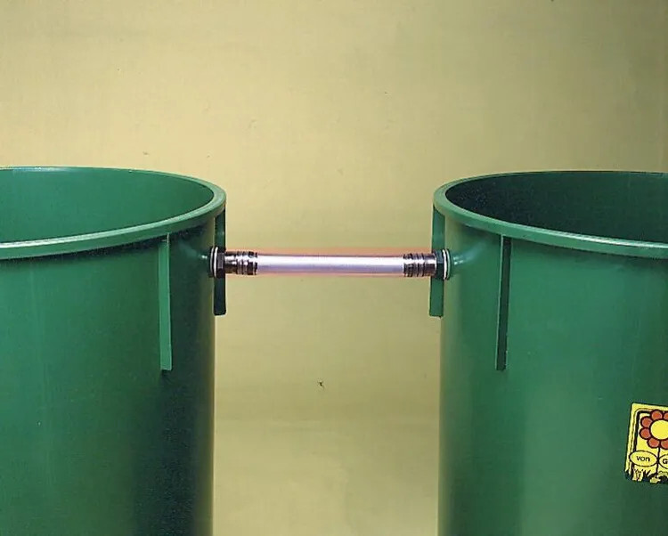Kit connexion cuve eau de pluie pour stopper les fuites et connecter deux réservoirs