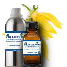 PURE CANANGA ESSENTIAL OIL Cananga odorata macrophylla NATURAL HERBAL