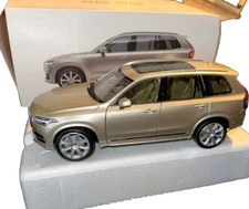 Motor City Classics 1/18 Volvo Xc90 2015 Onyx Black Mini Car Model