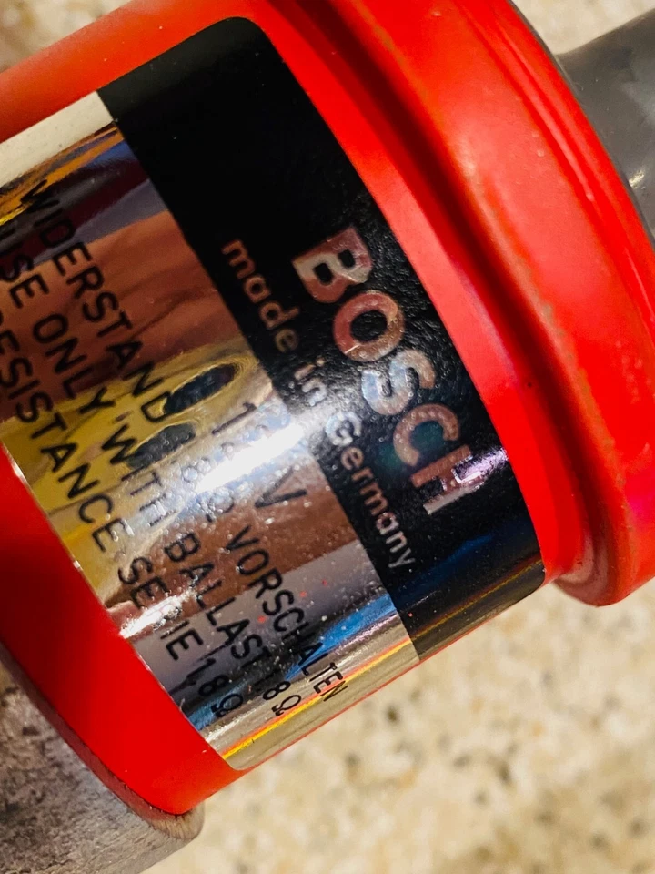 MERCEDES BENZ 230SL 250SL 280SL ENCENDIDO BOSCH BOBINA ROJA 0221119030 NOS ORIGINAL Foto 2 de 4