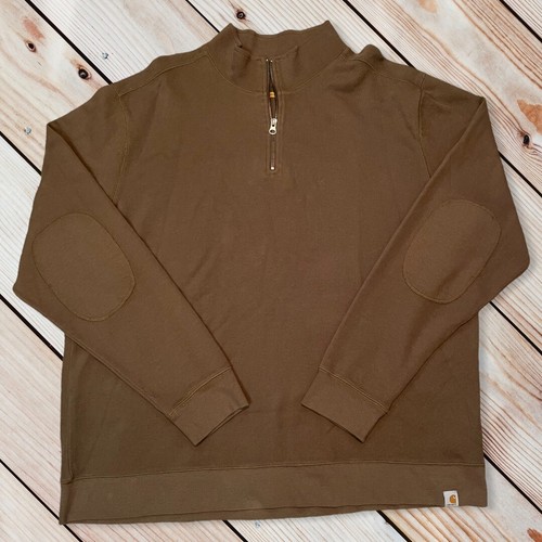 Carhartt Quarter Zip Sweater Sweatshirt 