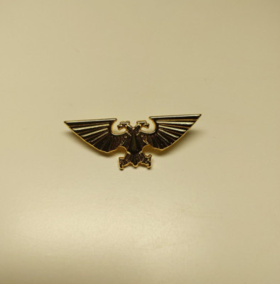 40k Metal Pin - Golden Double Eagle