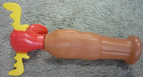 Vintage 1960's Bullwinkle Soaky Figure Bottle Colgate Palmolive Rare red head !! - Picture 5 of 5