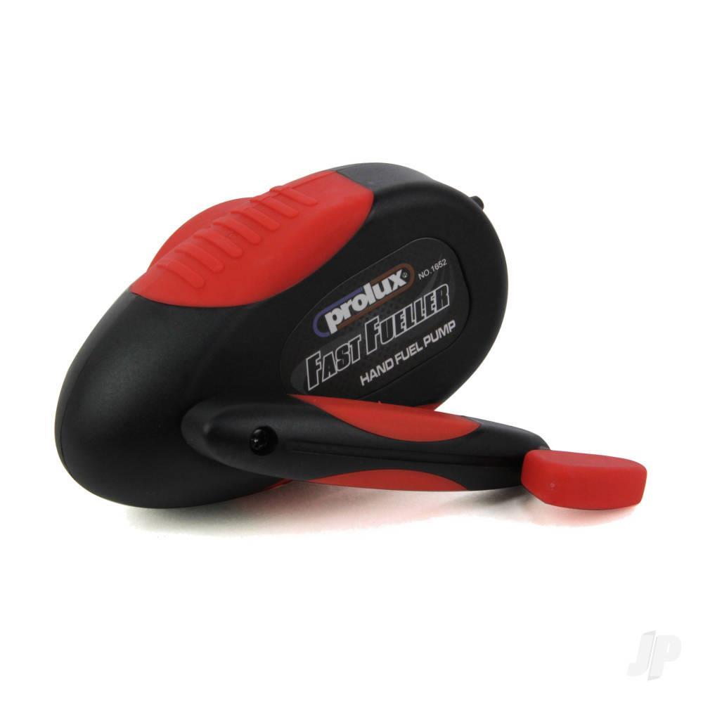 Prolux Fast Fuel Manual Hand Pump for Gas and Glow Engines Red Black PLX1652R