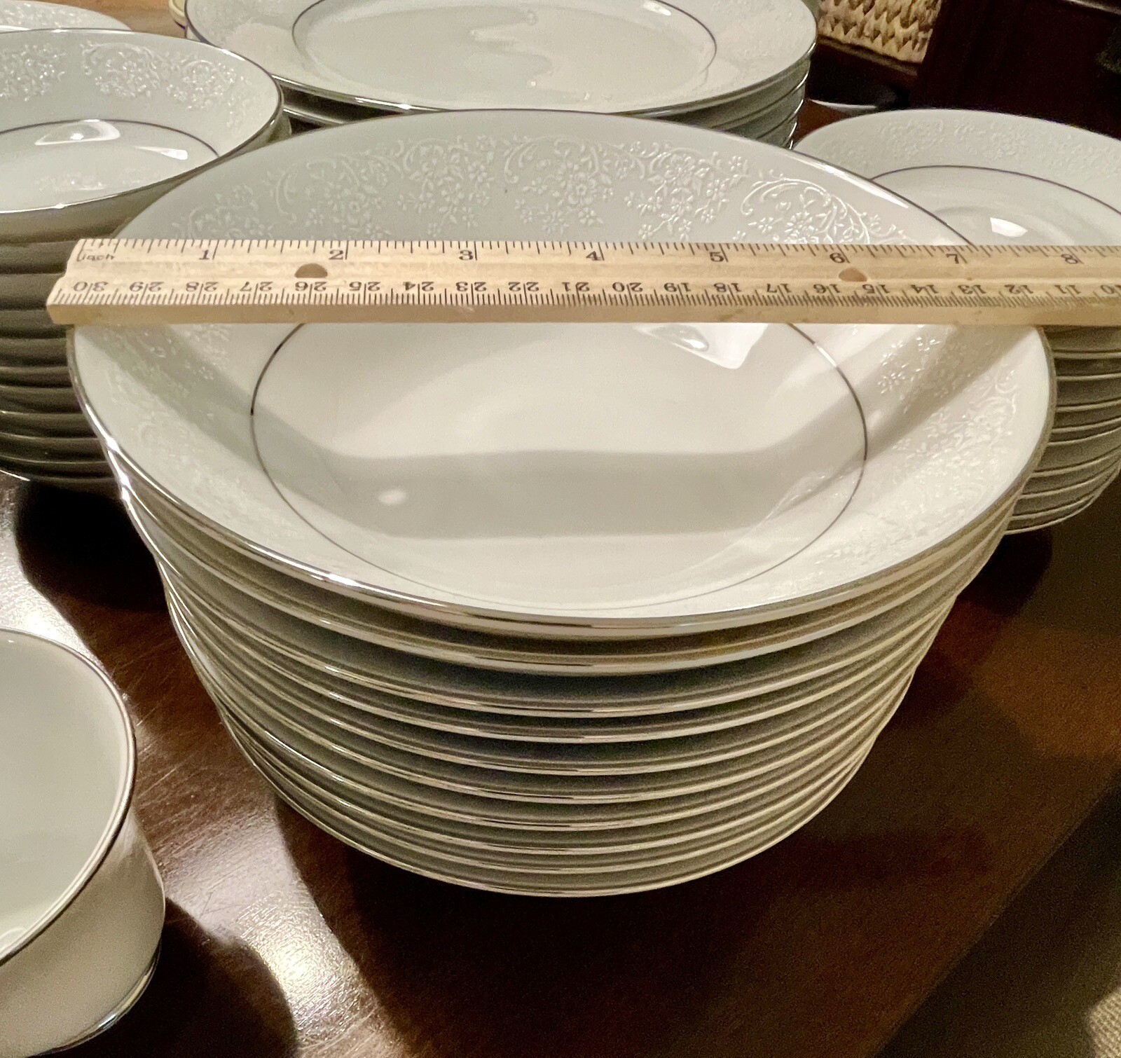 Noritake Tahoe China Service for 10 60 Pieces With 2 Sizes of HTF BOWLS! eBay