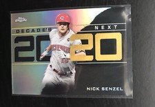 2020 Topps Chrome Update Decade’s Next Nick Senzel Refractor DNC-12 Reds