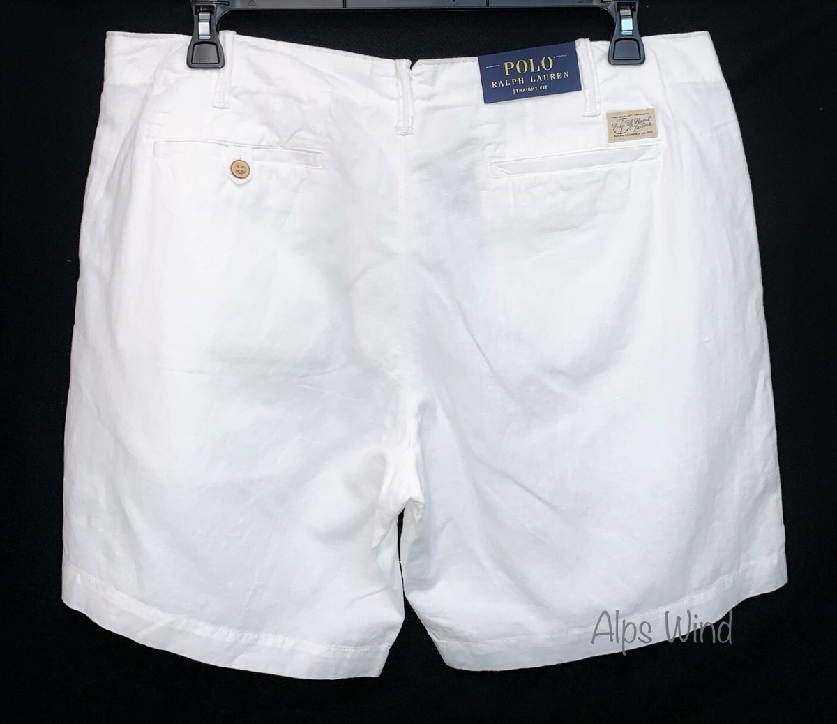 ハーフ・ショートパンツ RALPH LAUREN Linen Shorts White White Linen Shorts by Polo Ralph Lauren | Rent the Runway