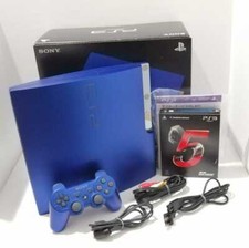 PlayStation 3 Slim Gran Turismo 5 Titanium Blue 160GB System