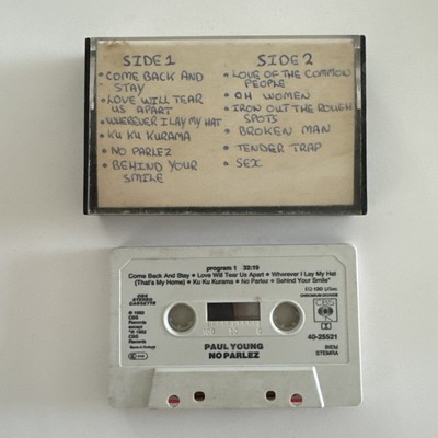 Paul Young - No Parlez (Cassette 1983) No Inlay