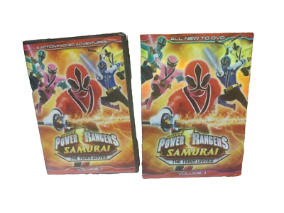 🌠Power Rangers Samurai: The Team Unites Vol. 1 DVD (Sealed+Sleeve