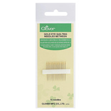 Clover Gold Eye Quilting / Betweens Hand Sewing Needles - Full Range of Sizes