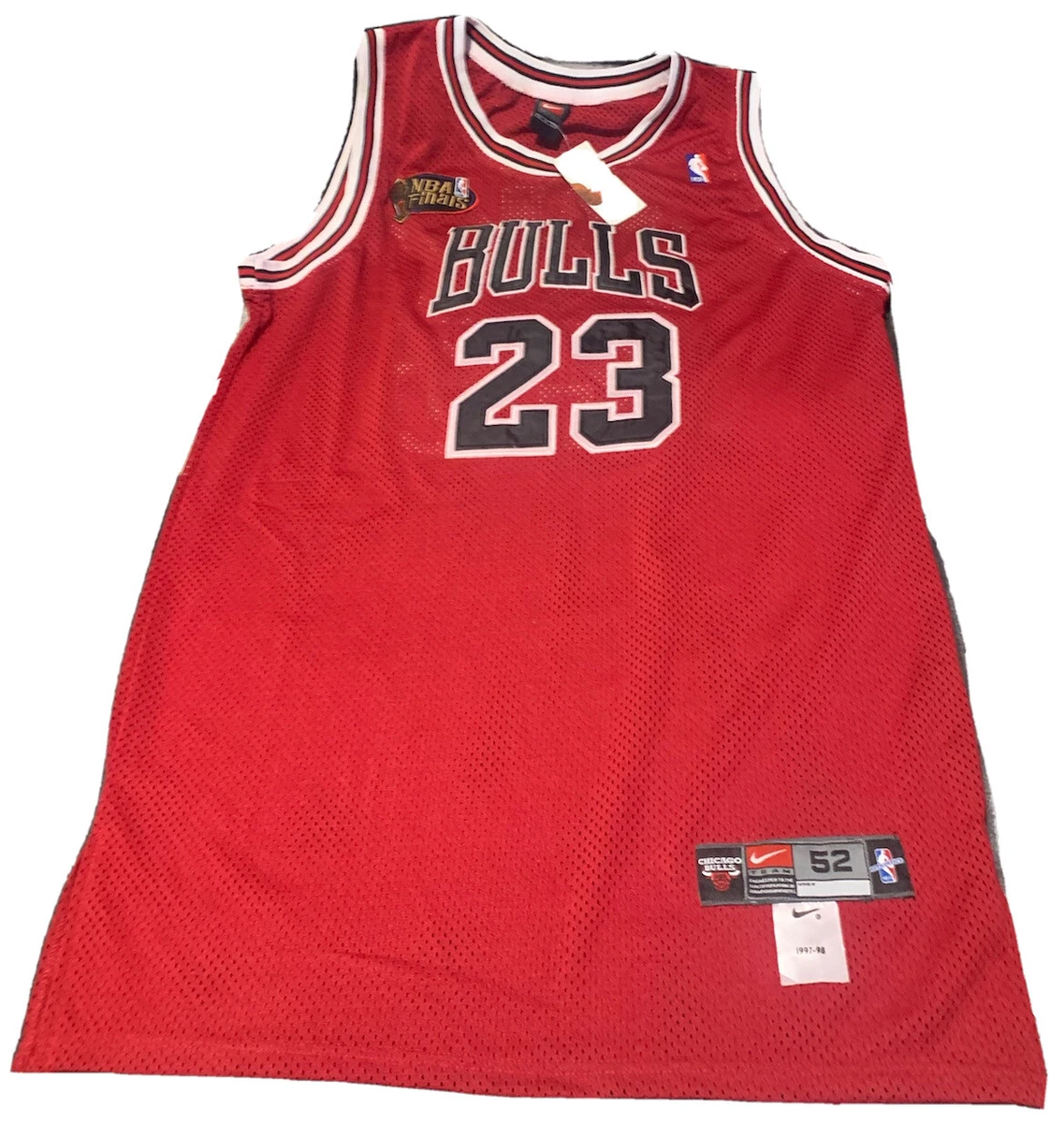 Michael Jordan Signed Bulls 1997-98 NBA Finals Nike Authentic