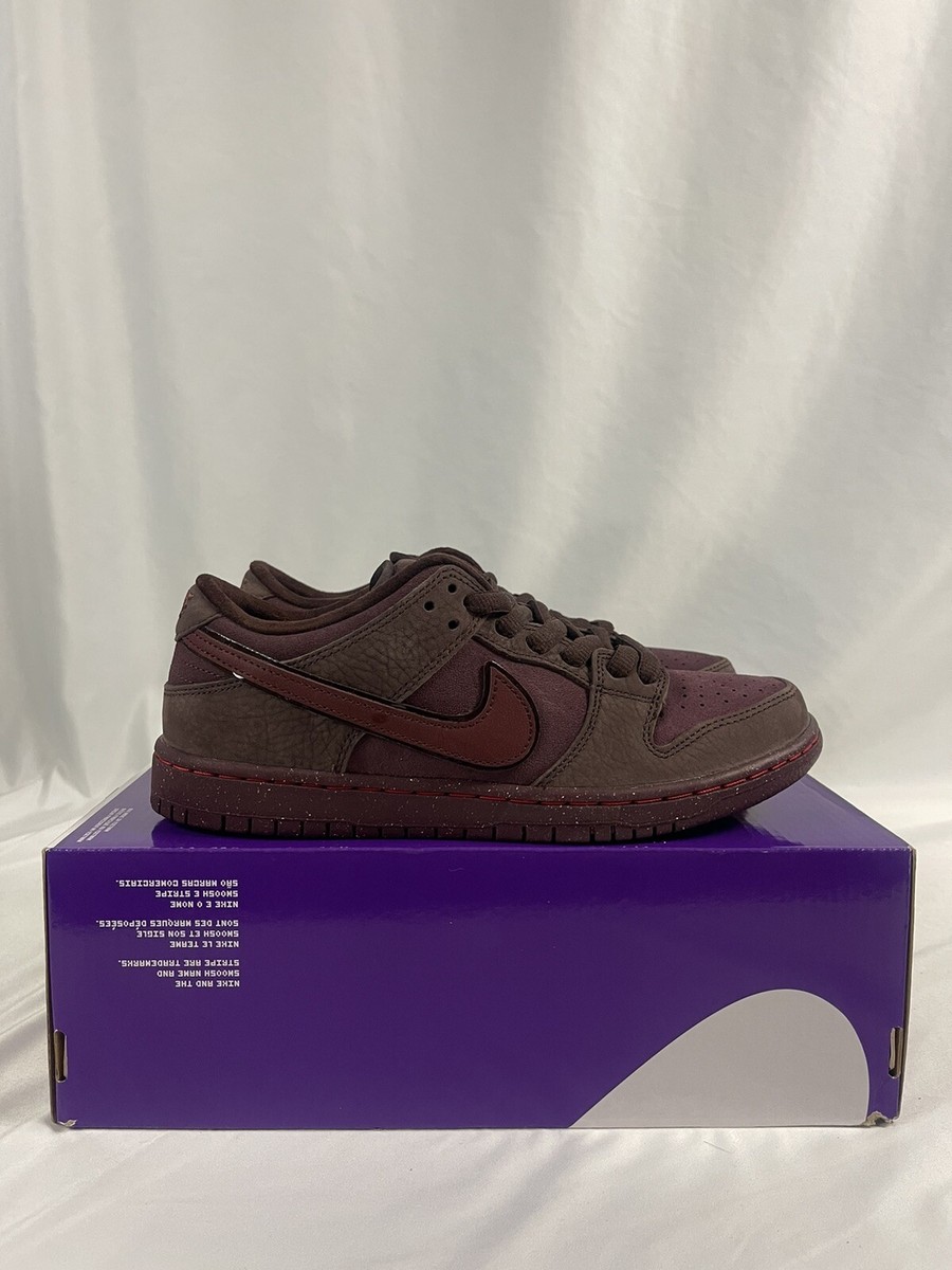 Nike SB Dunk PRM Low City of Love Burgundy Crush FN0619-600
