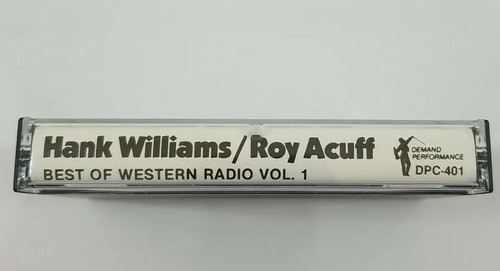 Hank Williams Roy Acuff Best Of Western Radio Vol 1 Cassette 1976 Starday King - Picture 2 of 3