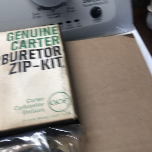 1959-61 CHEVROLET CARTER 283 4 Barrel Carburetor Kit In Box 902-168 - Bild 3 von 5