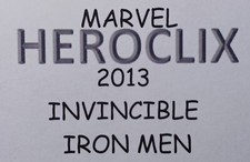 HEROCLIX INVINCIBLE IRON MEN Puck 010 Sasquatch 019A LOT Alpha Flight 