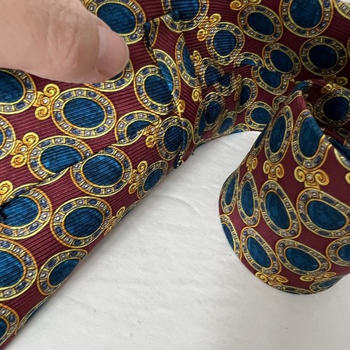 Vintage with Original Price Tag Burberry Of London 100% Silk Tie Work Wear - 第 10/10 張圖片