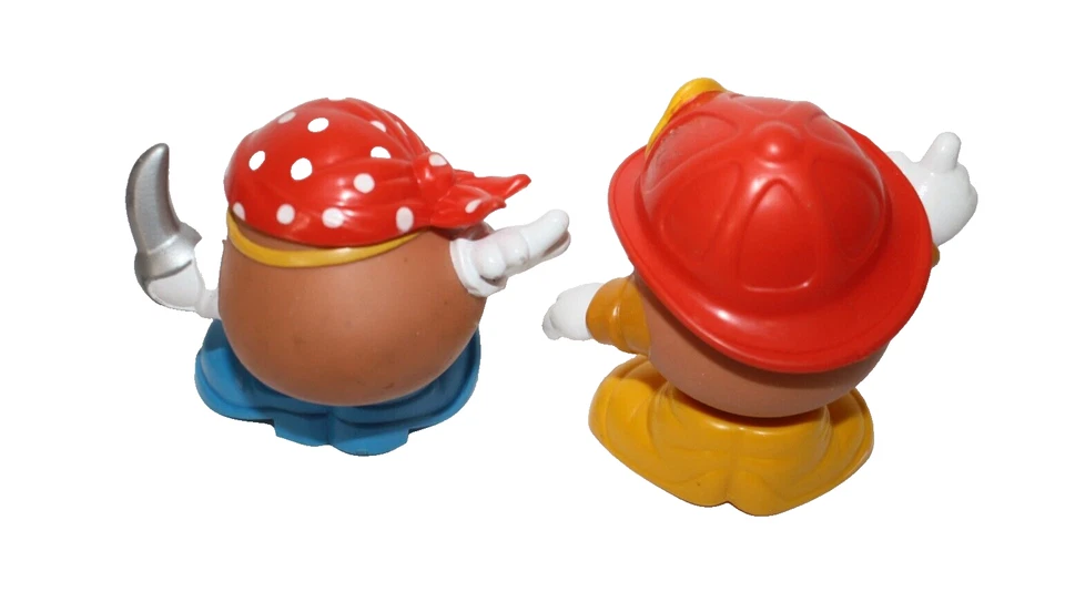 Винтажный Wendy's Mr. Картофельная голова детские пираты и пожарные лот из 2 детских игрушек для еды - Изображение 3 из 3