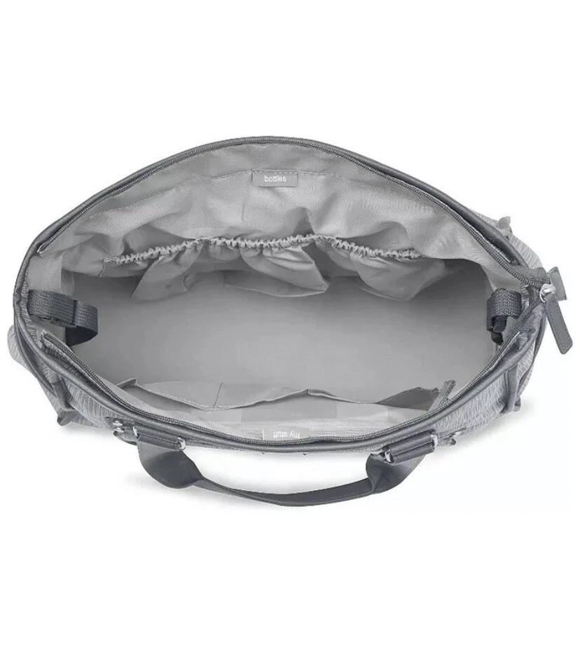 Carter’s Essence Gray Hues Rainfall Diaper Bag Tote Extra Large Baby Product - Image 4 of 4