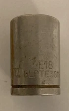 Blue Point Tools BLPTE3818 3/8" Drive E18 External Torx Shallow Socket