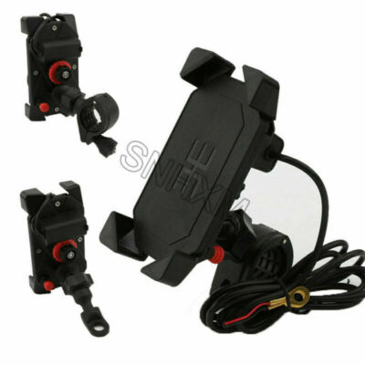 Black GPS Cell Phone Holder for Harley-Davidson Electra Glide
