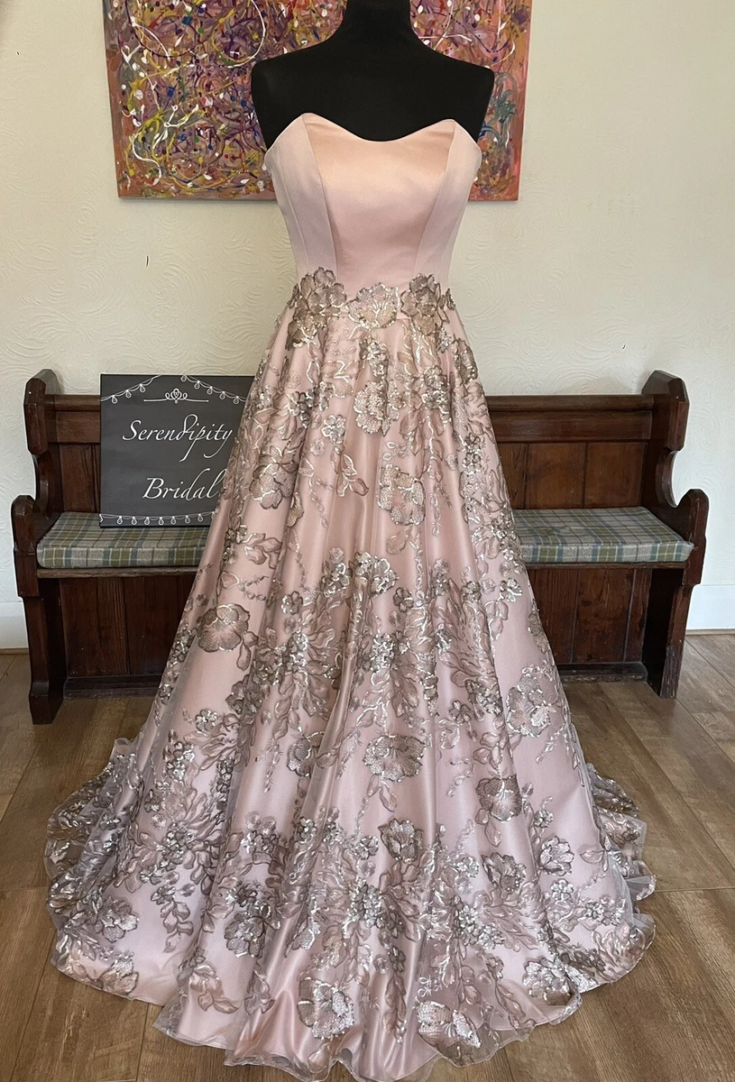 Rose gold and pink dress cheap