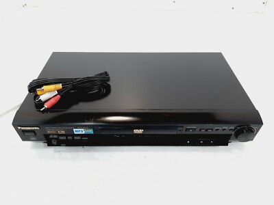 Panasonic DVD-RV31 DVD/CD Player Tested Working No remote □S