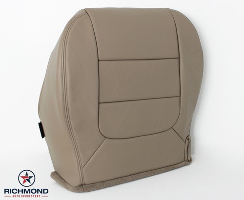 Ford F150 Lariat 2003 - cubierta de asiento de cuero de repuesto para la parte inferior lateral del conductor bronceado - Imagen 3 de 11