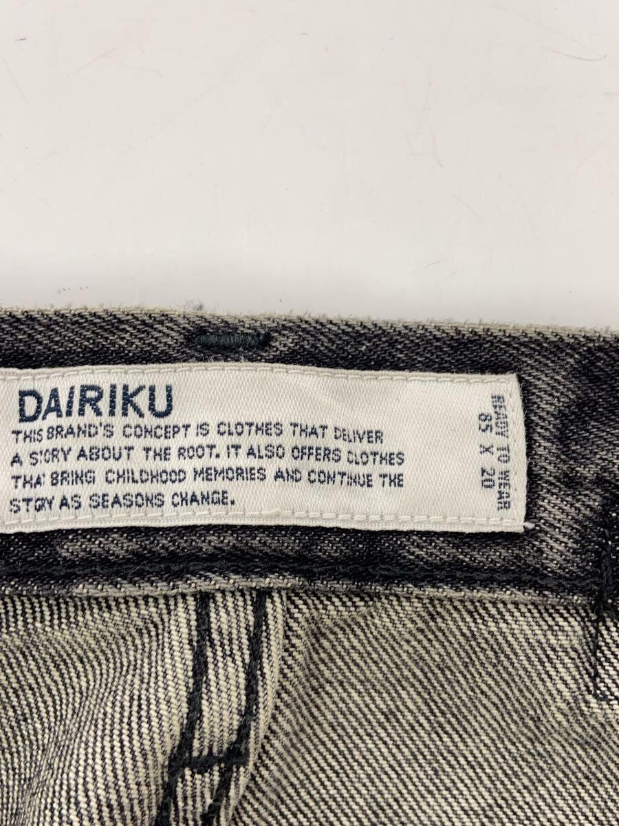 パンツ DAIRIKU STRAIGHTLEG 22SS 29inch DAIRIKU Straight Pants Cotton Black Plain 22ss D-7 Used | eBay