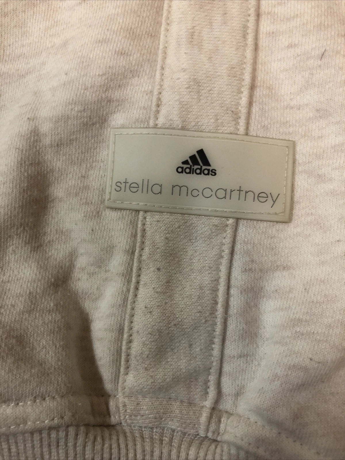 OFF WHITE Felpa con cappuccio Stella Mcarney Adidas