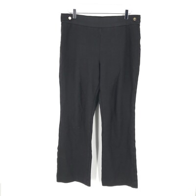Anne Klein Pants Womens PL Petite Large Black Flat Front Dress Slacks Trousers | eBay Anne Klein Pants Womens PL Petite Large Black Flat Front Dress Slacks Trousers | eBay
