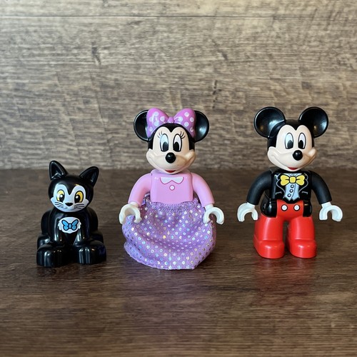 Mickey & Minnie Mouse LEGO DUPLO Figures Cat Car Balloons Collectible Kids Toys - Picture 5 of 12
