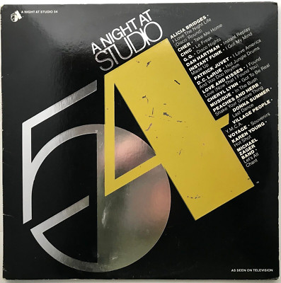 VARIOUS ''A Night At Studio 54'' 2LP Original 1979 Casablanca NBLP2-7161 VG++