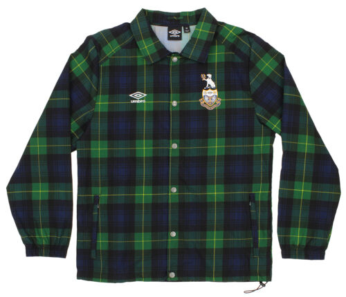 Umbro Herren Gordon moderne karierte Jacke, grün - Bild 2 von 5