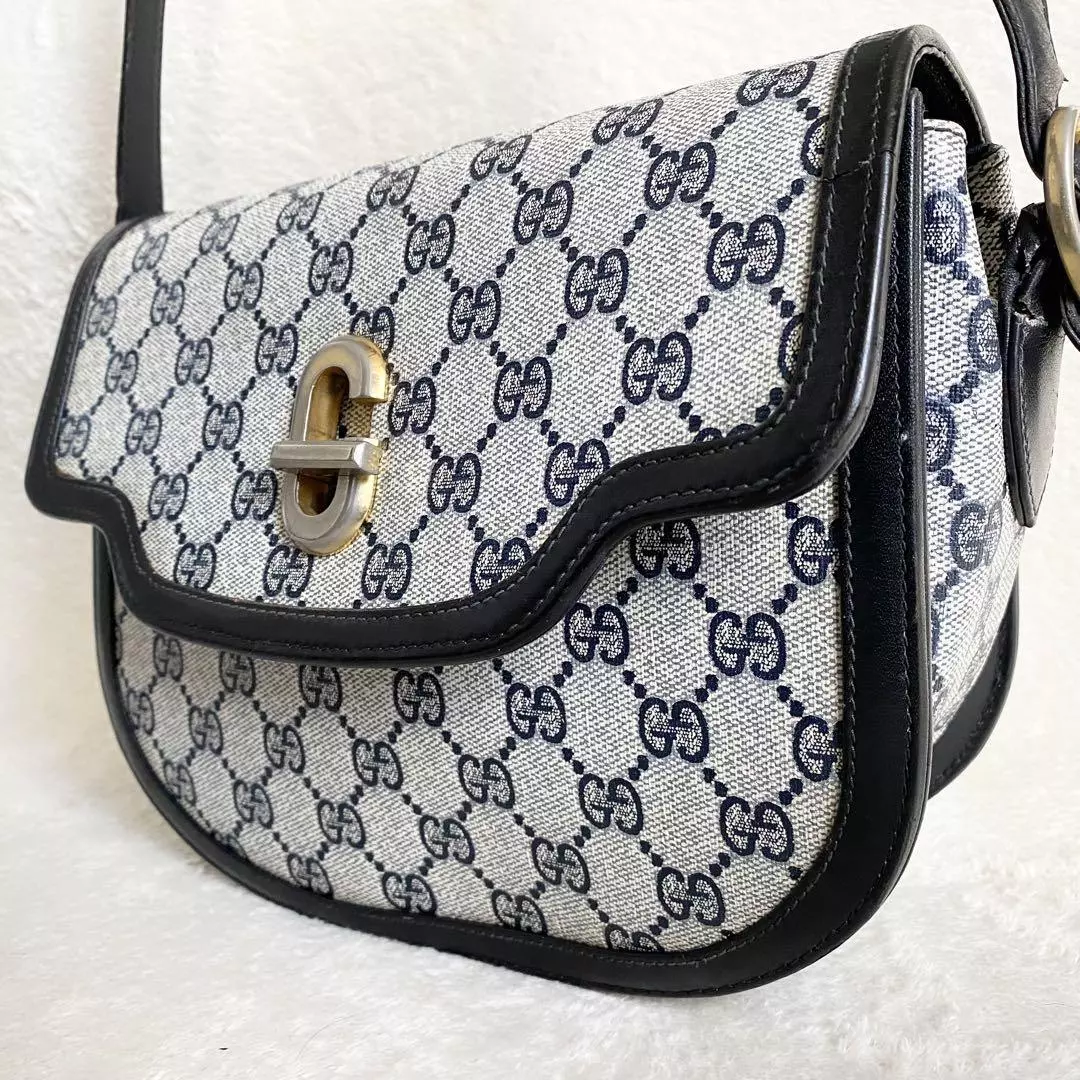 �️Ancien sac Gucci une épaule motif GG quincaillerie dorée vintage #PCBP0I