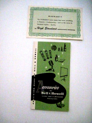 Zubehör für "Bell & Howell" Vintage Booklet Projektoren mit tollen Bildern * - Bild 1 von 12