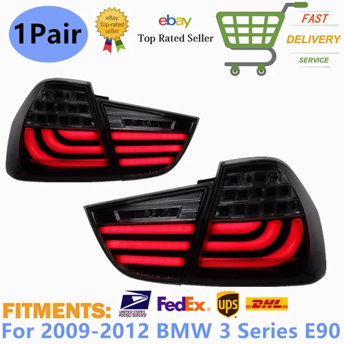 ✅Upgraded LED Tail Light Turn Signal Assembly Set For BMW 3 Series E90 2009-2012 - Picture 1 of 12