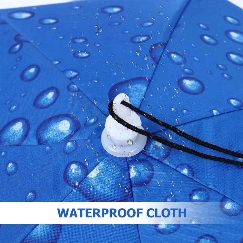Camping Umbrella Handless Umbrella Sun Blocker Hat Rain Umbrella Hat eBay