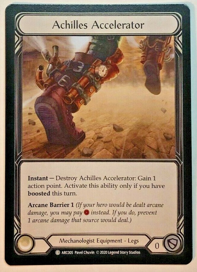 その他 Achilles Accelerator Gold Foil Achilles Accelerator Gold Foil