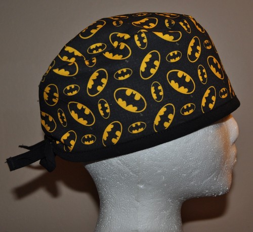 Men's DC Superhero Batman V2 Scrub Cap/Hat - One size fits most - Picture 3 of 3