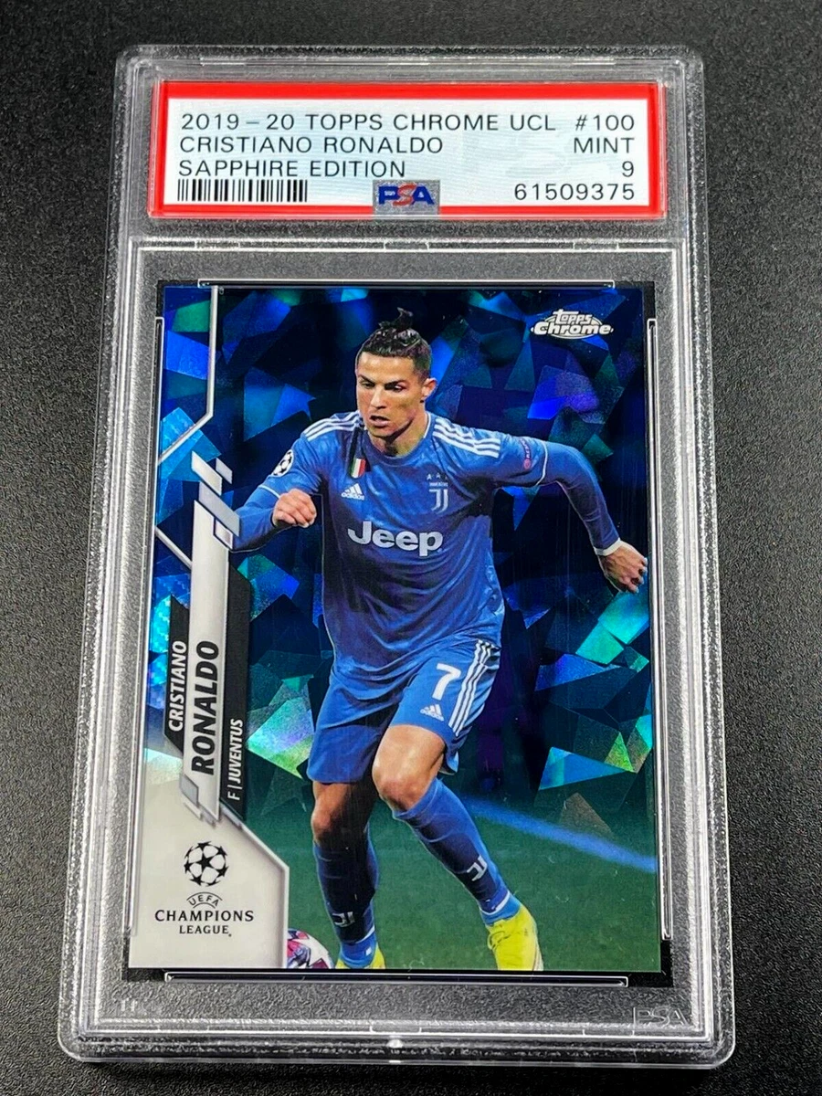 Topps Cristiano Ronaldo Soccer Sports Trading Card Singles for